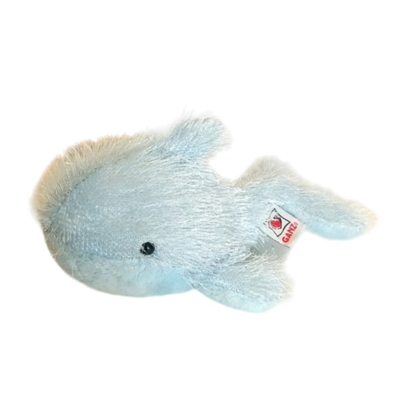 Ganz Webkinz Blue Whale Plush No Code - Picture 1 of 8